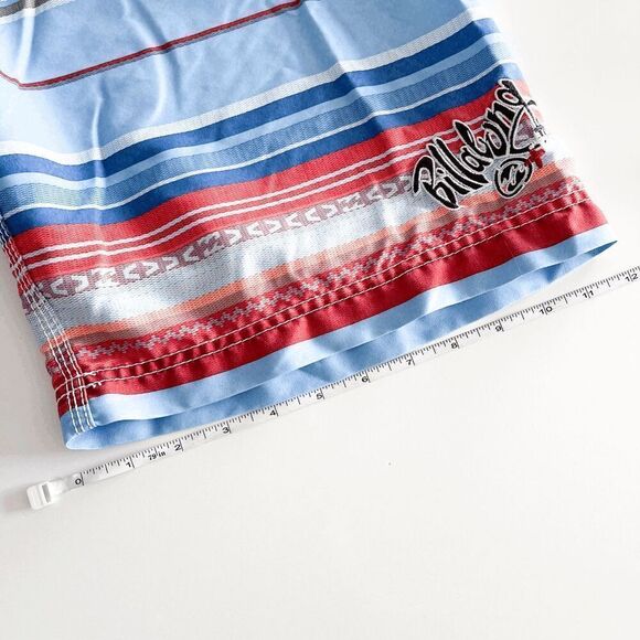 Billabong Mens Striped Mexican Board Shorts Swim Trunks Multi-Color Size 32 - Picture 6 of 7